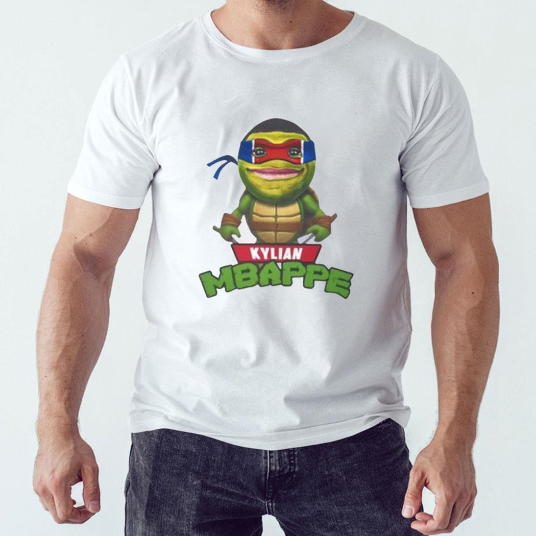 Kylian Mbappe Ninja Turtles Shirt Hoodie