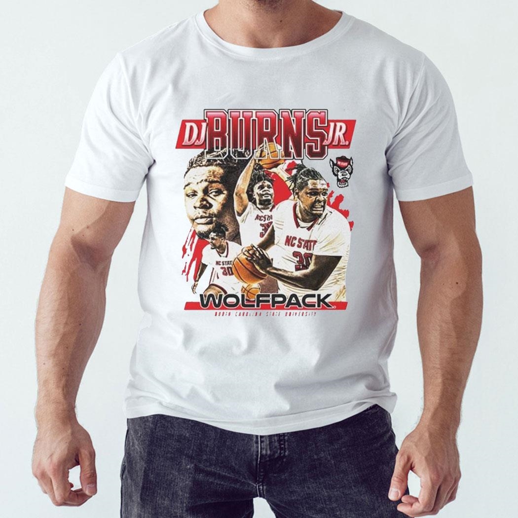 Wolfpack Dj Burns Jr Men’s Basketball Shirt