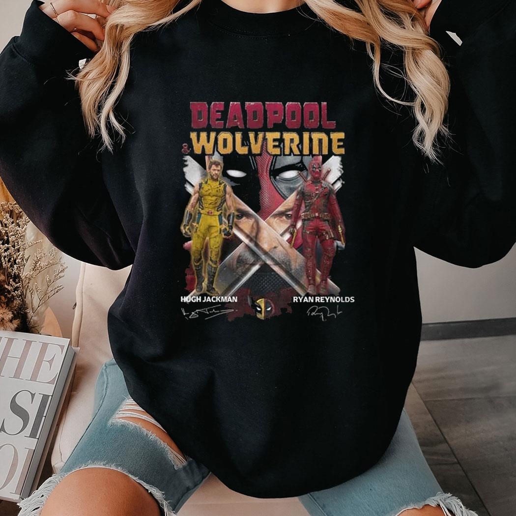 Deadpool And Wolverine Ryan Reynolds Hugh Jackman Memories Shirt Hoodie