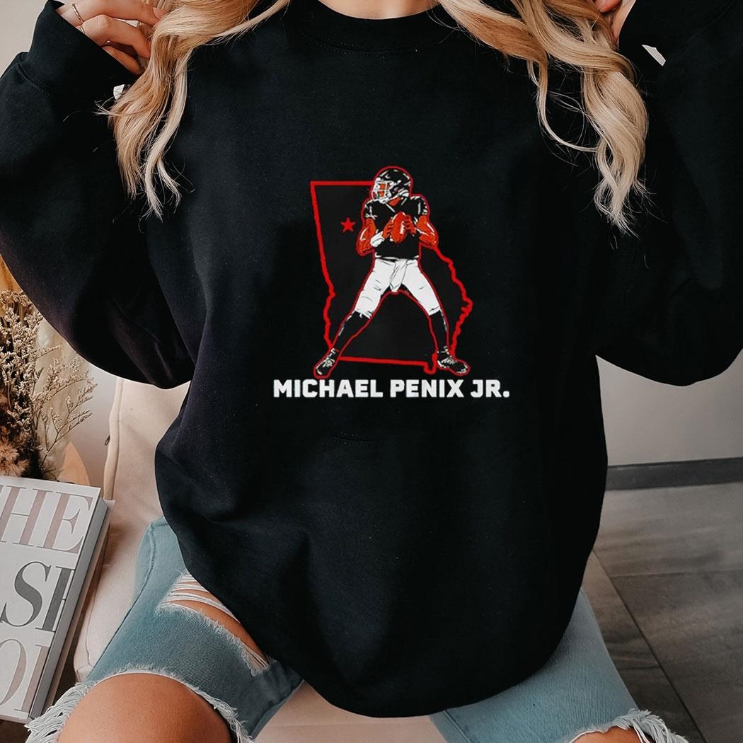 Michael Penix Jr State Star Atlanta Falcons Shirt Hoodie