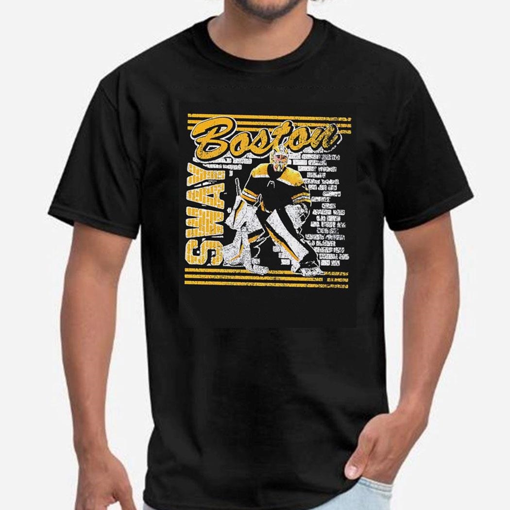 Jeremy Swayman Boston Bruins Hockey Vintage Shirt Hoodie