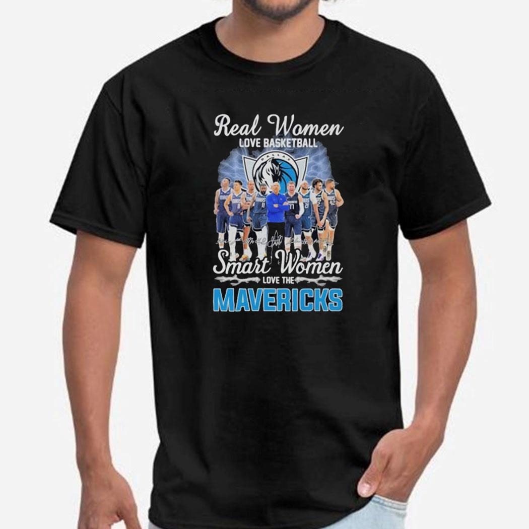 Women Love Basketball Smart Women Love The Dallas Mavericks 2024 Western Conference Finals Tee