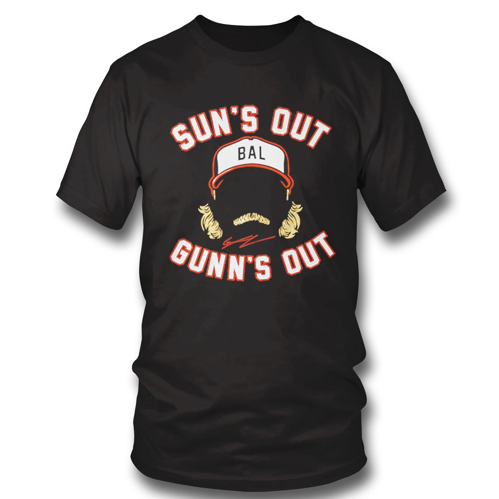 Gunnar Henderson Sun’s Out Gunn’s Out Shirt Hoodie Ladies Tee