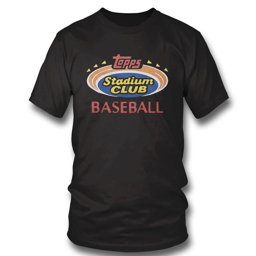 Topps Stadium Club Baseball Tee Hoodie Ls Shirt