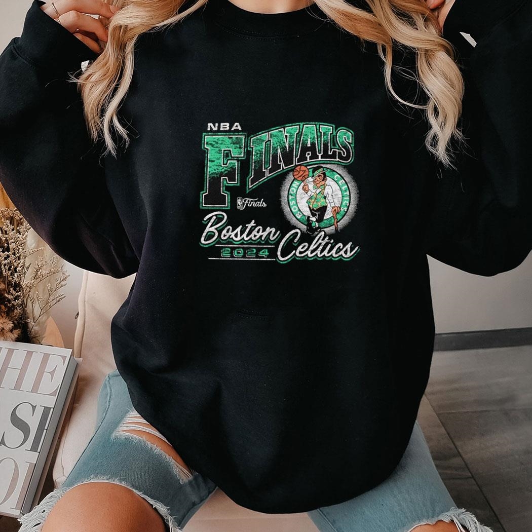 Boston Celtics 2024 Eastern Conference Champions Full Court Trap Shirt Ladies Tee