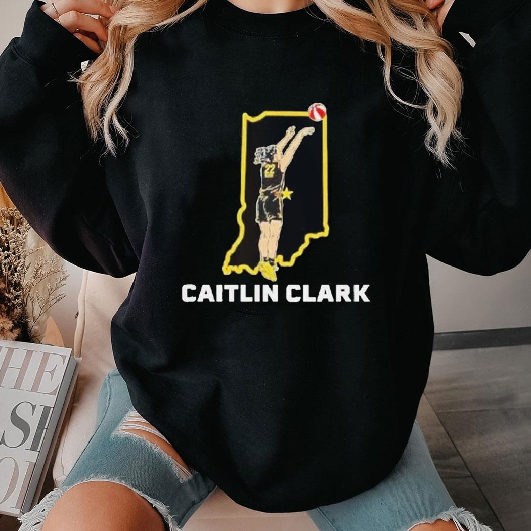 Caitlin Clark The Goat Indiana Basketball Shirt Hoodie