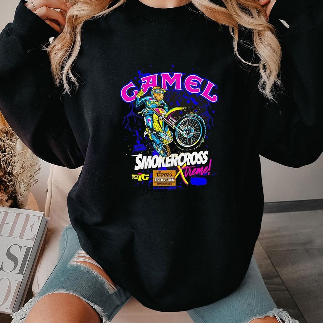 Camel smokercross hoodie sale