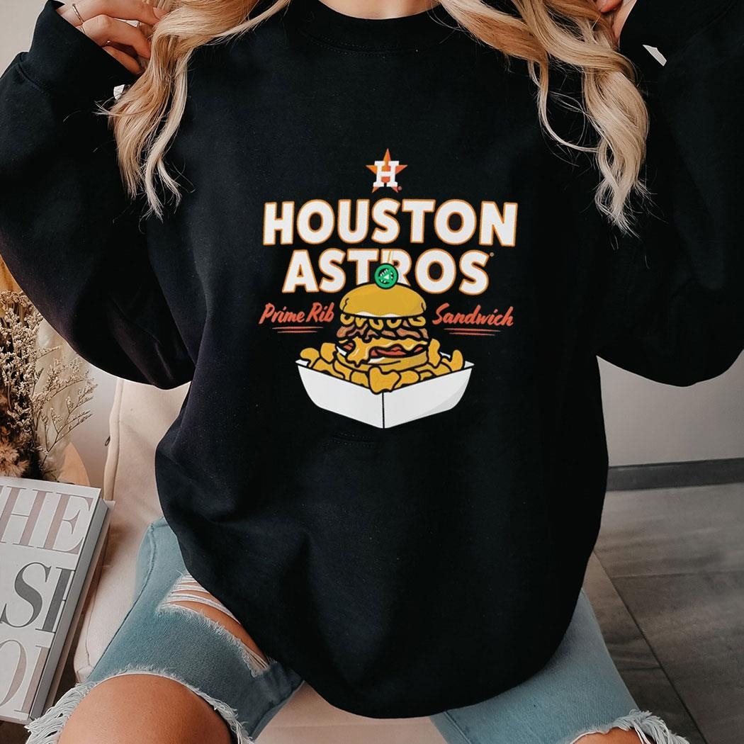 Houston Astros Prime Rib Sandwich Tee Hoodie