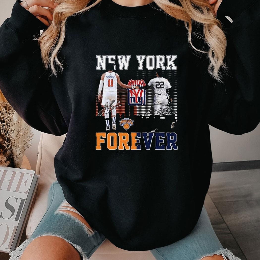 New York Forever Jalen Brunson Juan Soto T-shirt Ladies Tee