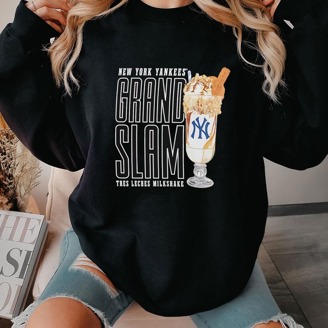 New York Yankees Grand Slam Tres Leches Milkshake Tee Hoodie