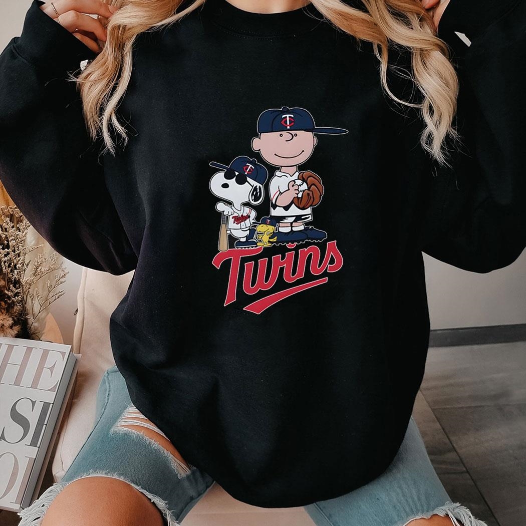 Peanuts Characters Minnesota Twins Shirt Hoodie