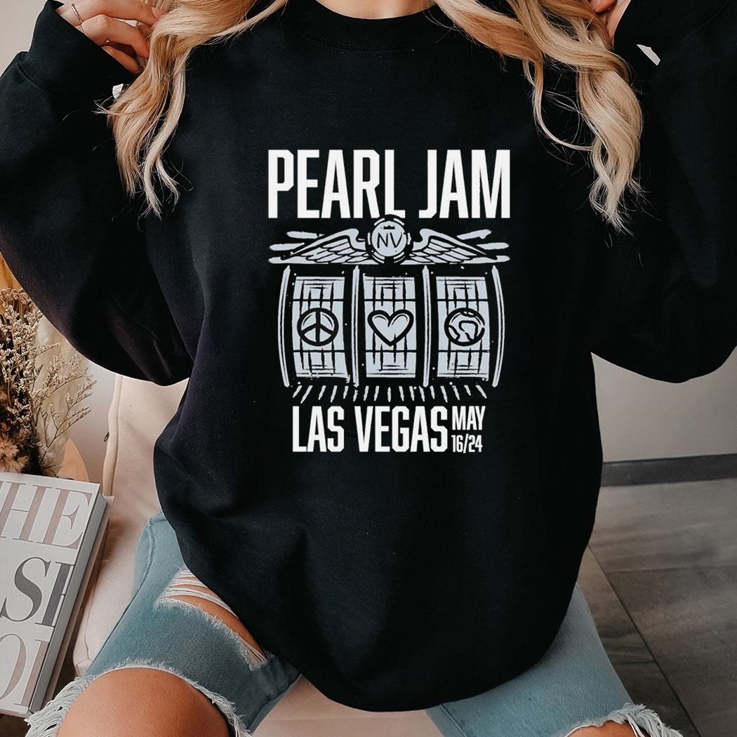 Pearl Jam Las Vegas Nv Usa May 16 2024 Shirt Ladies Tee