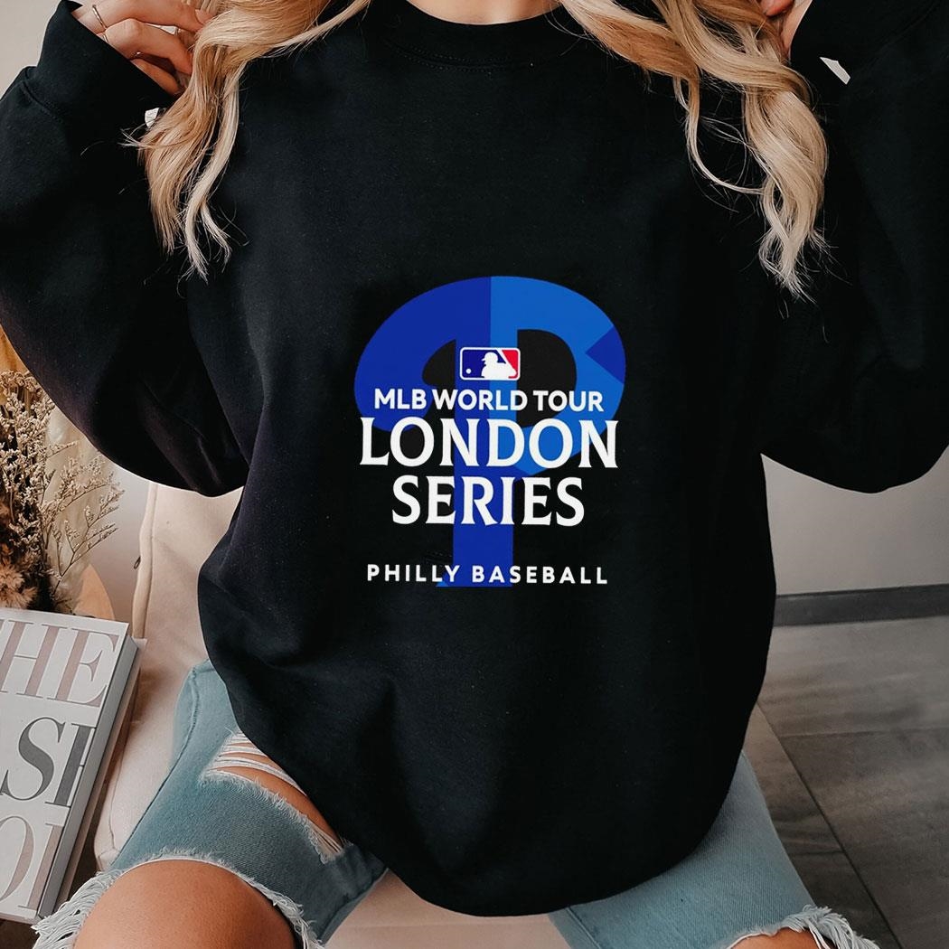 Philadelphia Phillies 2024 Mlb World Tour London Series Shirt Ladies Tee