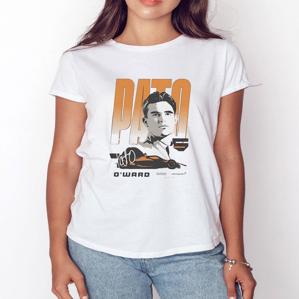 Arrow Mclaren Pato O’ward Graphic Shirt Ladies Tee