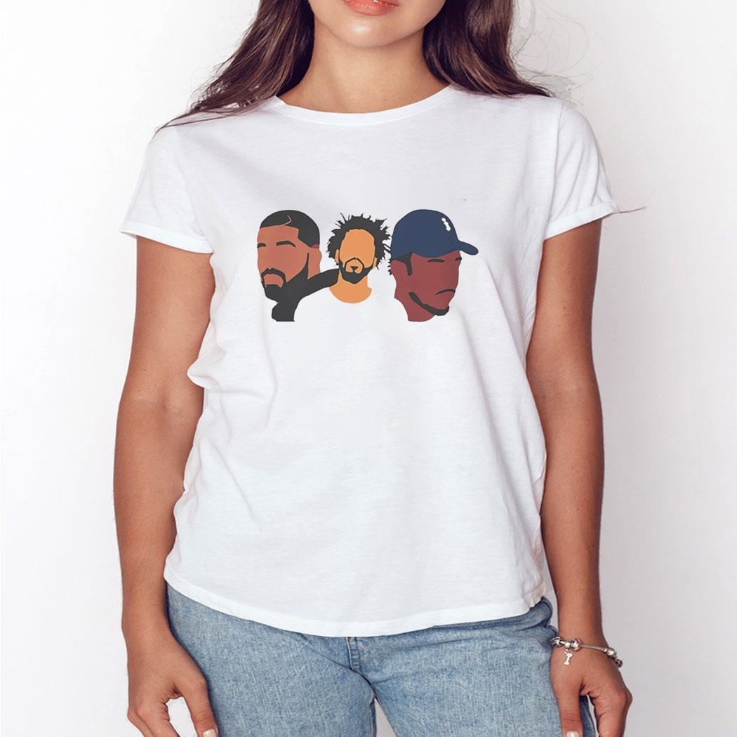 Drake J Cole Kendrick Lamar Rapper Star Shirt Hoodie