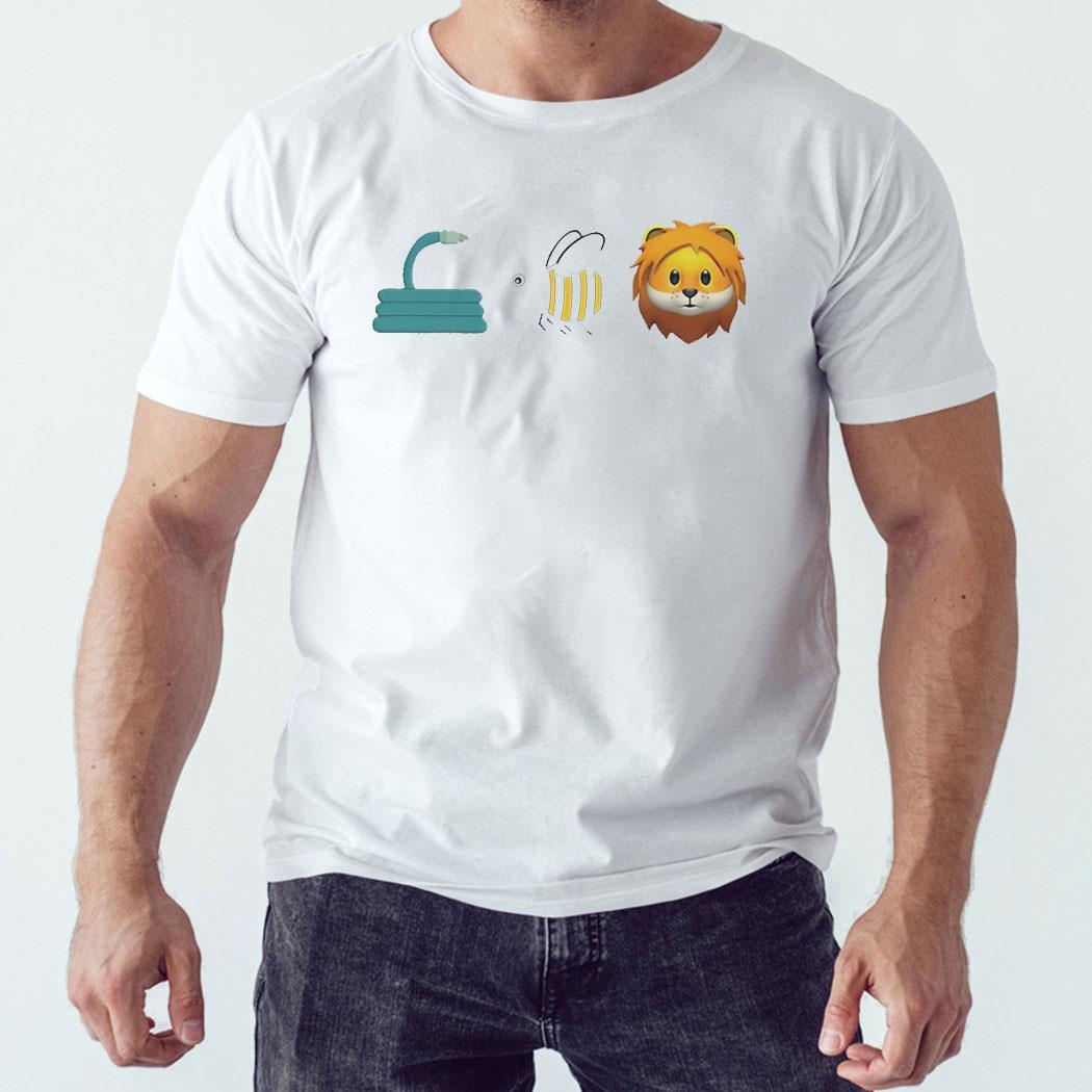 Hose Bee Lion Emoji Shirt Hoodie