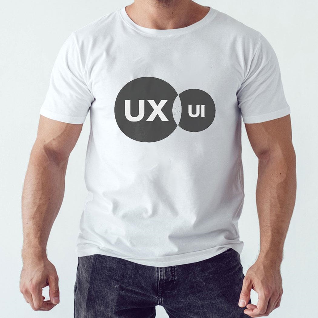 Ux Is Not Ui Venn Unisex Oversized Boxy Shirt Hoodie