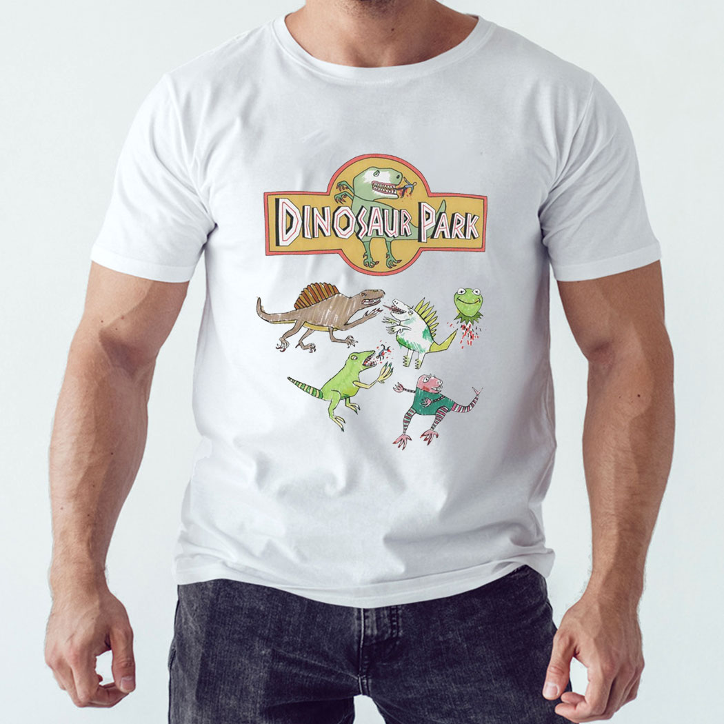 Webworm Dinosaur Park Art Shirt Hoodie