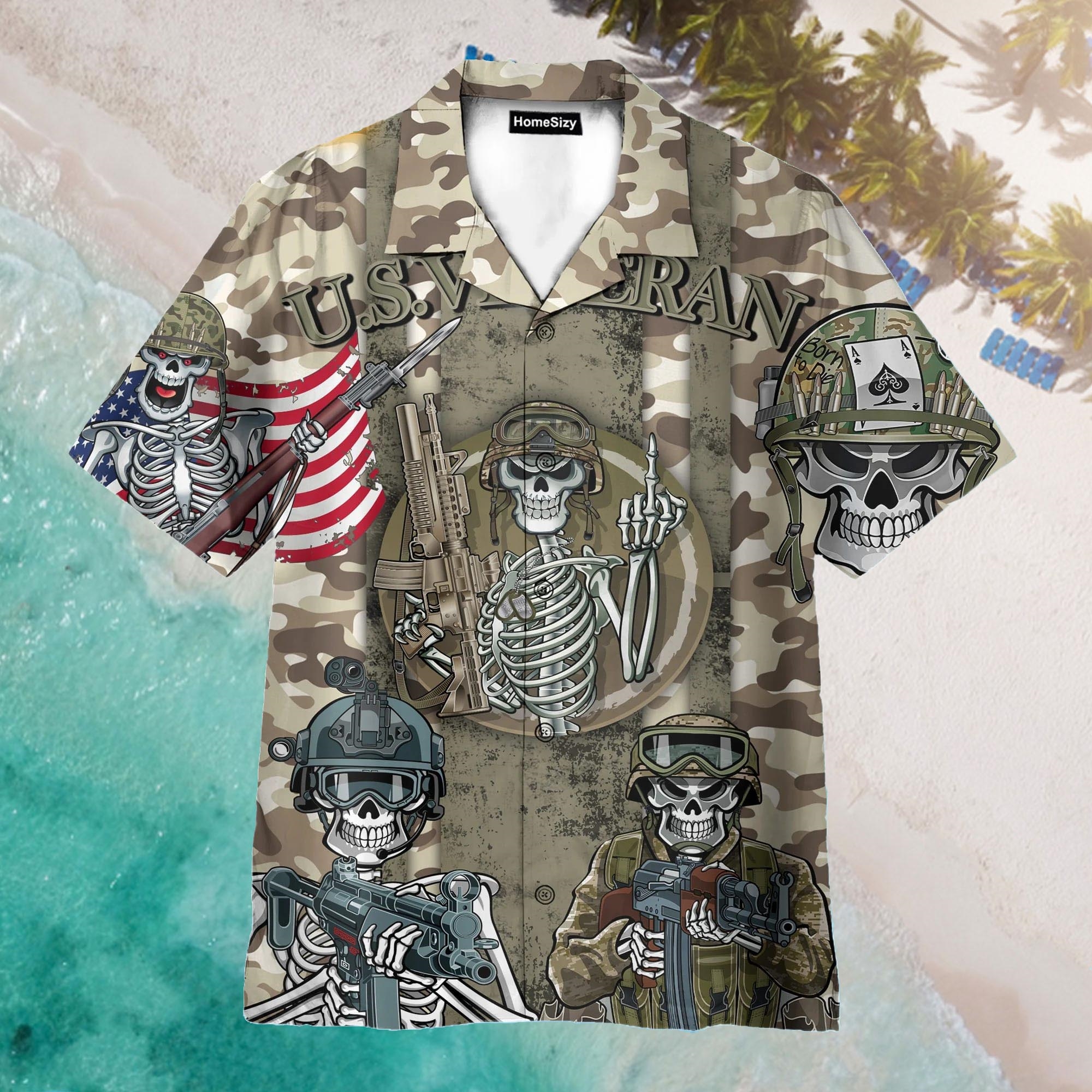 Skull We Didn’t Get By Being Stupid Us Aloha Hawaiian Shirt