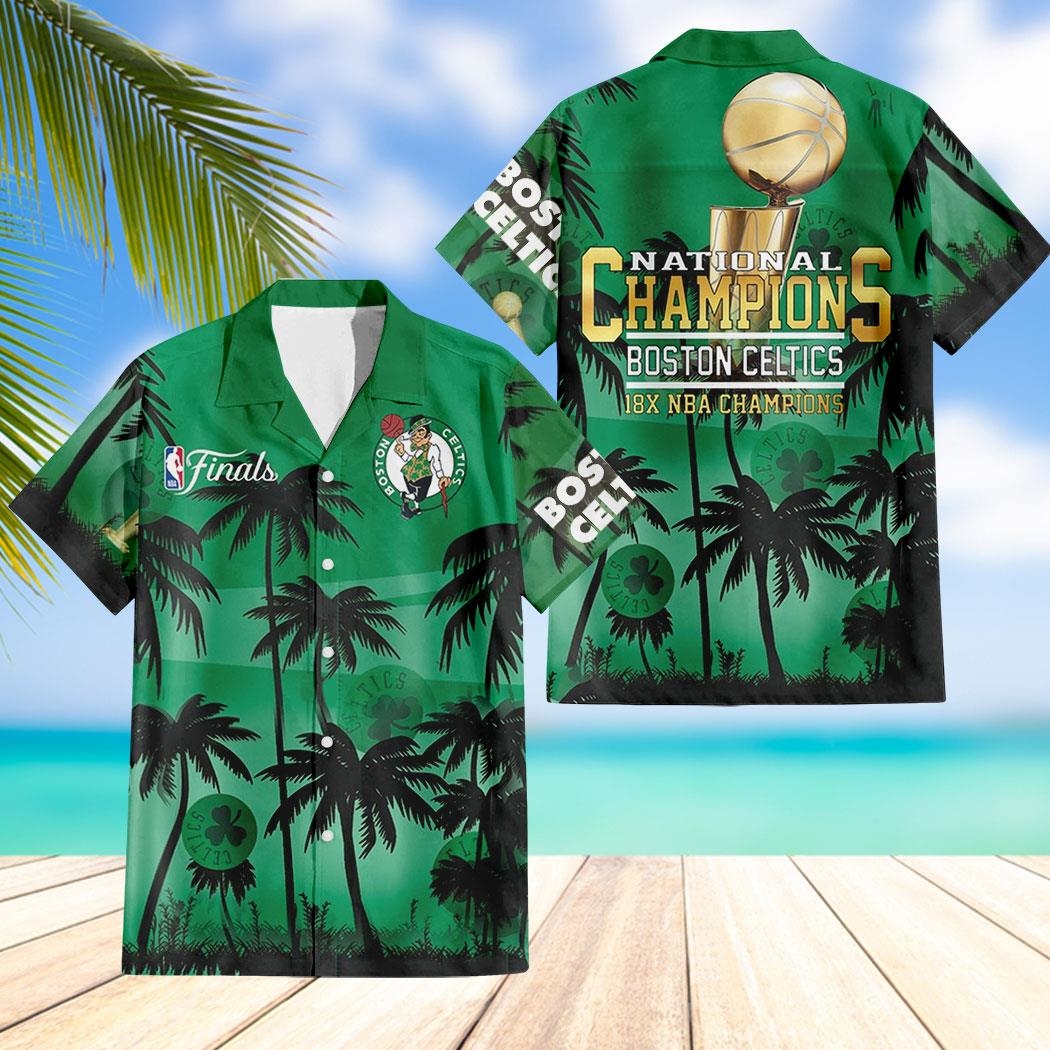 Boston Celtics Nba Champions 2024 Hawaiian Shirt