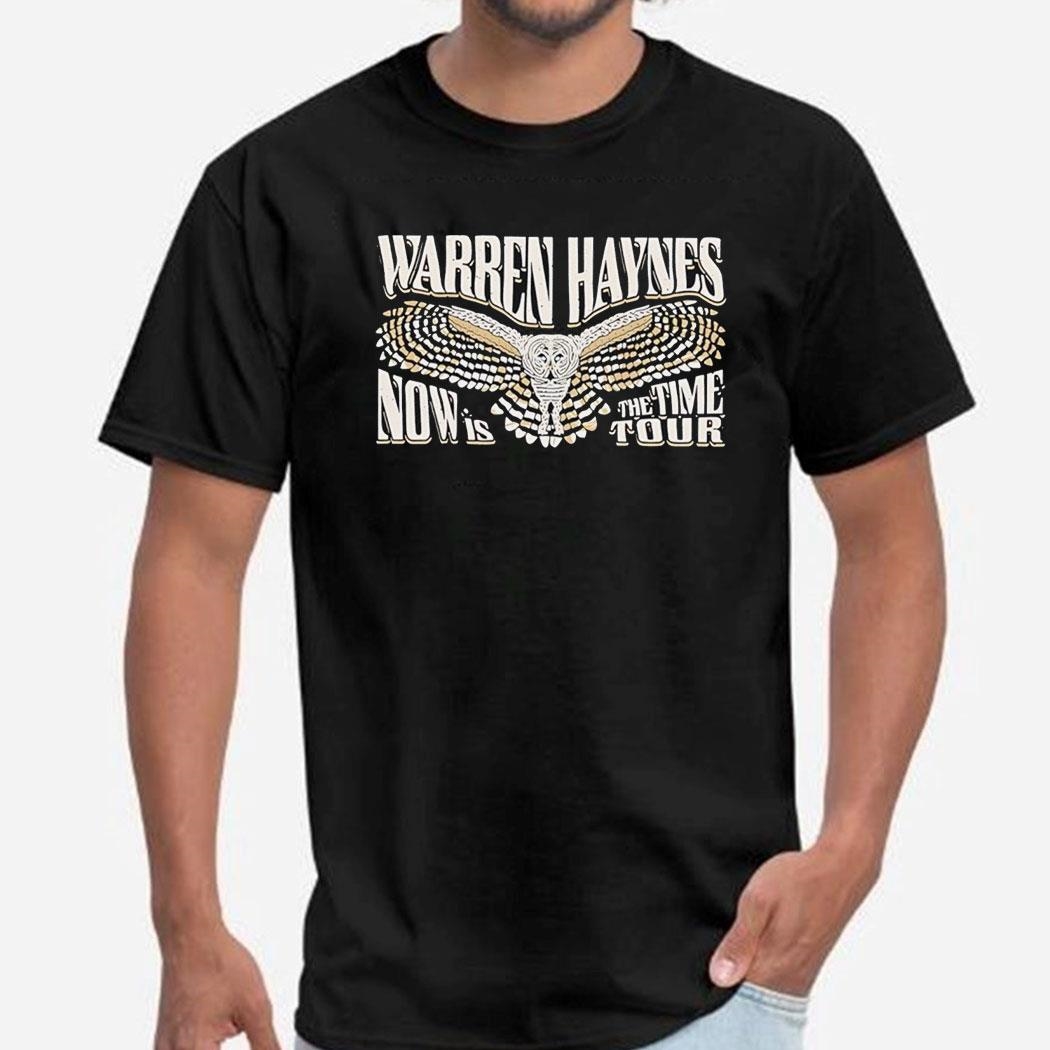 Warren Haynes Now Is The Time Tour 2024 Shirt