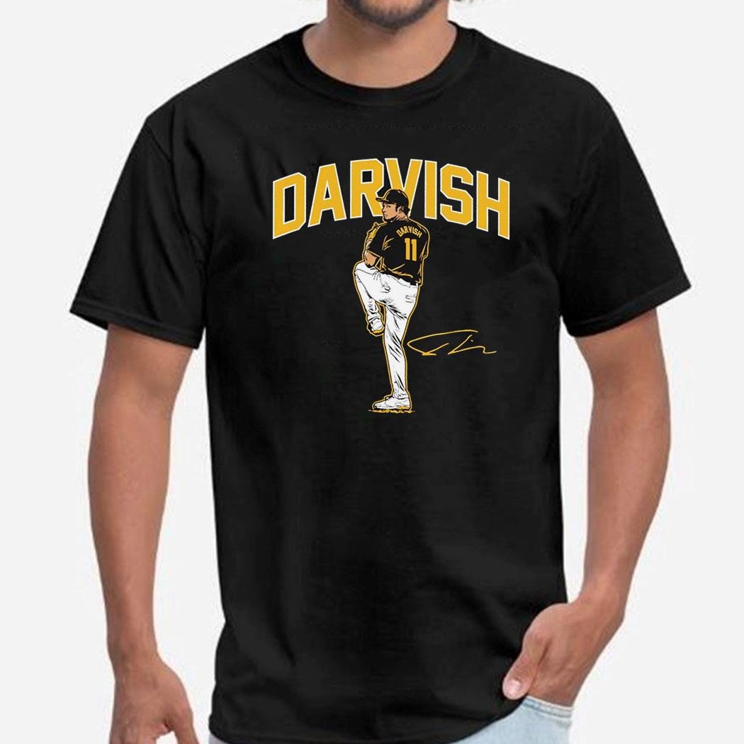 Yu Darvish San Diego Padres Ace Pose Signature 2024 Shirt Hoodie