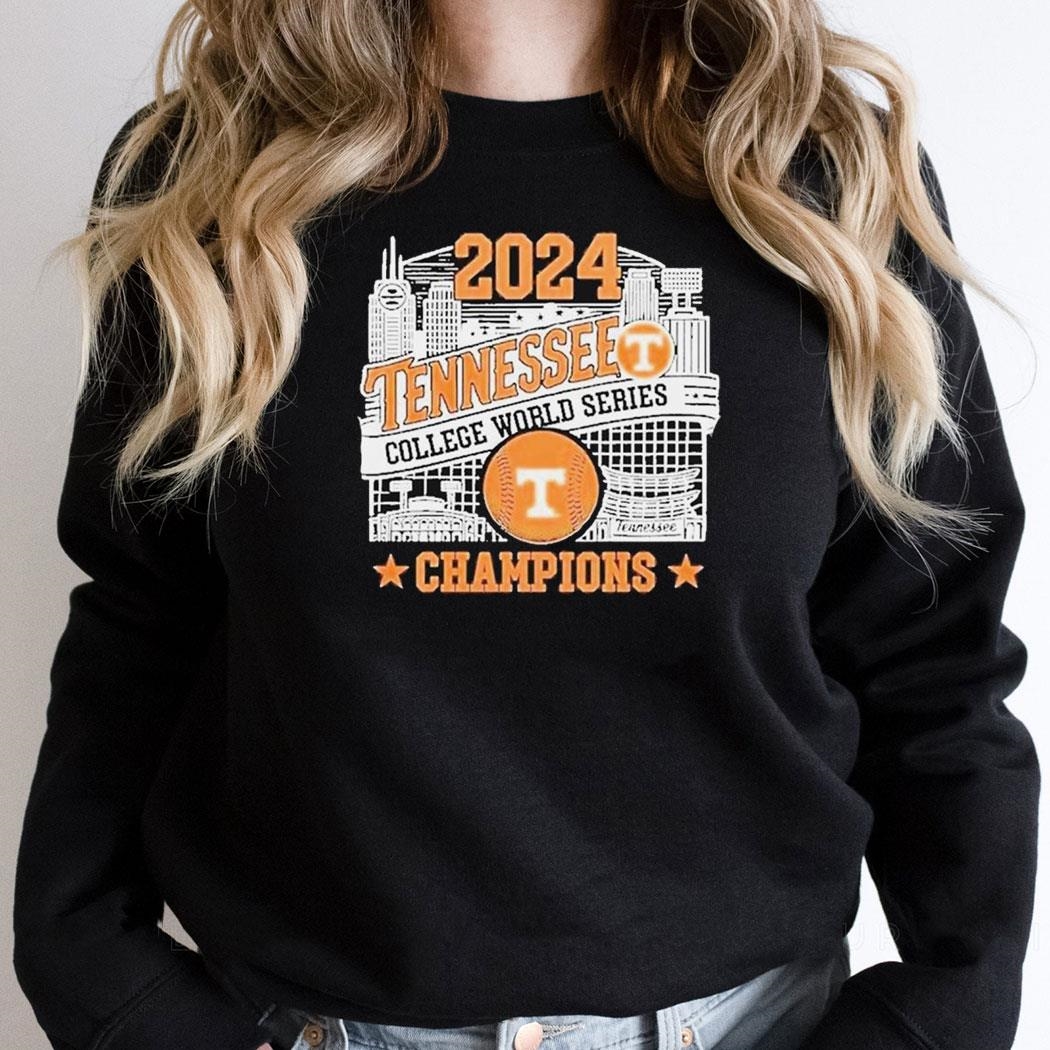 2024 Ncaa Baseball National Champions Tennessee Volunteers Shirt Hoodie