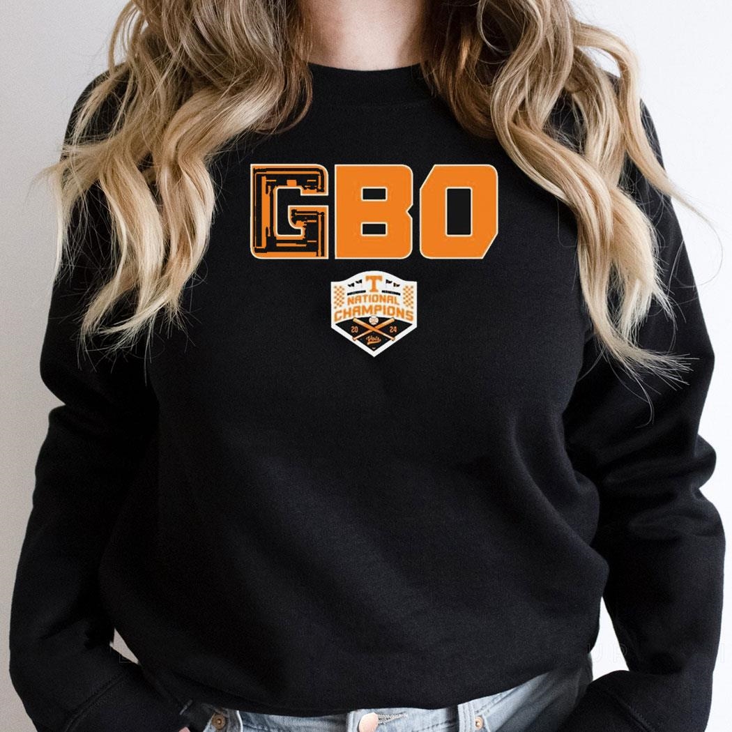 Gbo Tennessee Volunteers 2024 Baseball Cws Champs Shirt Hoodie