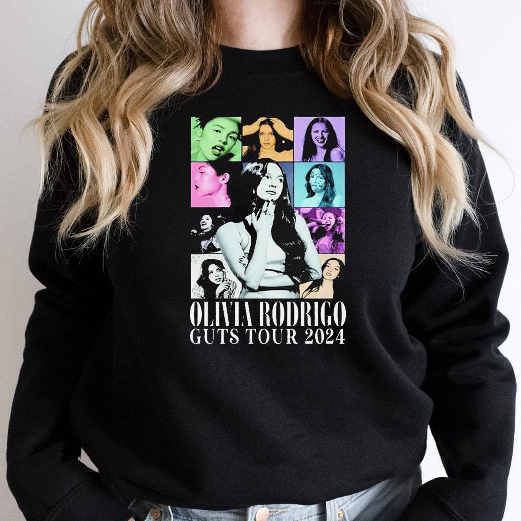 Olivia Rodrigo Guts World The Eras Tour 2024 Shirt