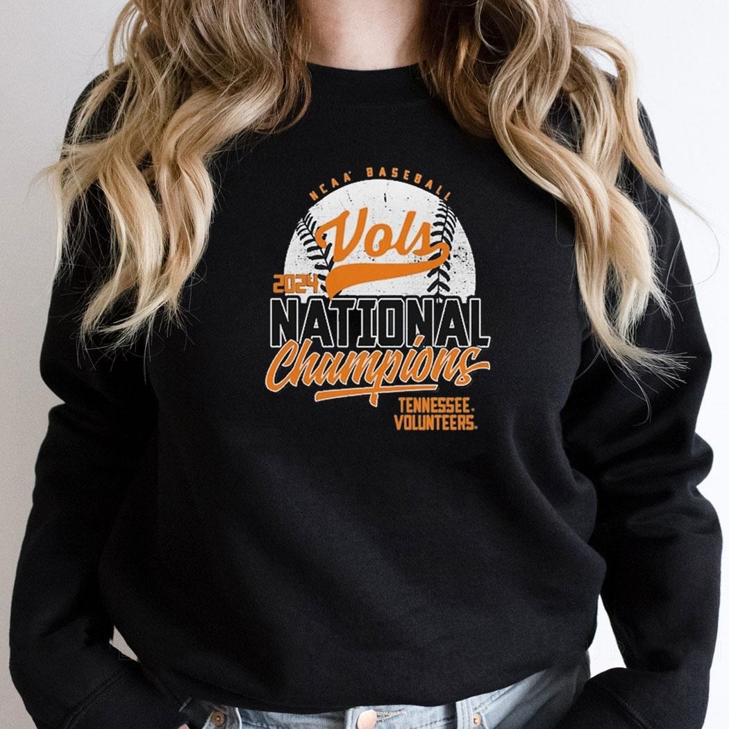 Tennessee Volunteers Ncaa Mens Baseball College World Series Champions 2024 Vintage Shirt Hoodie