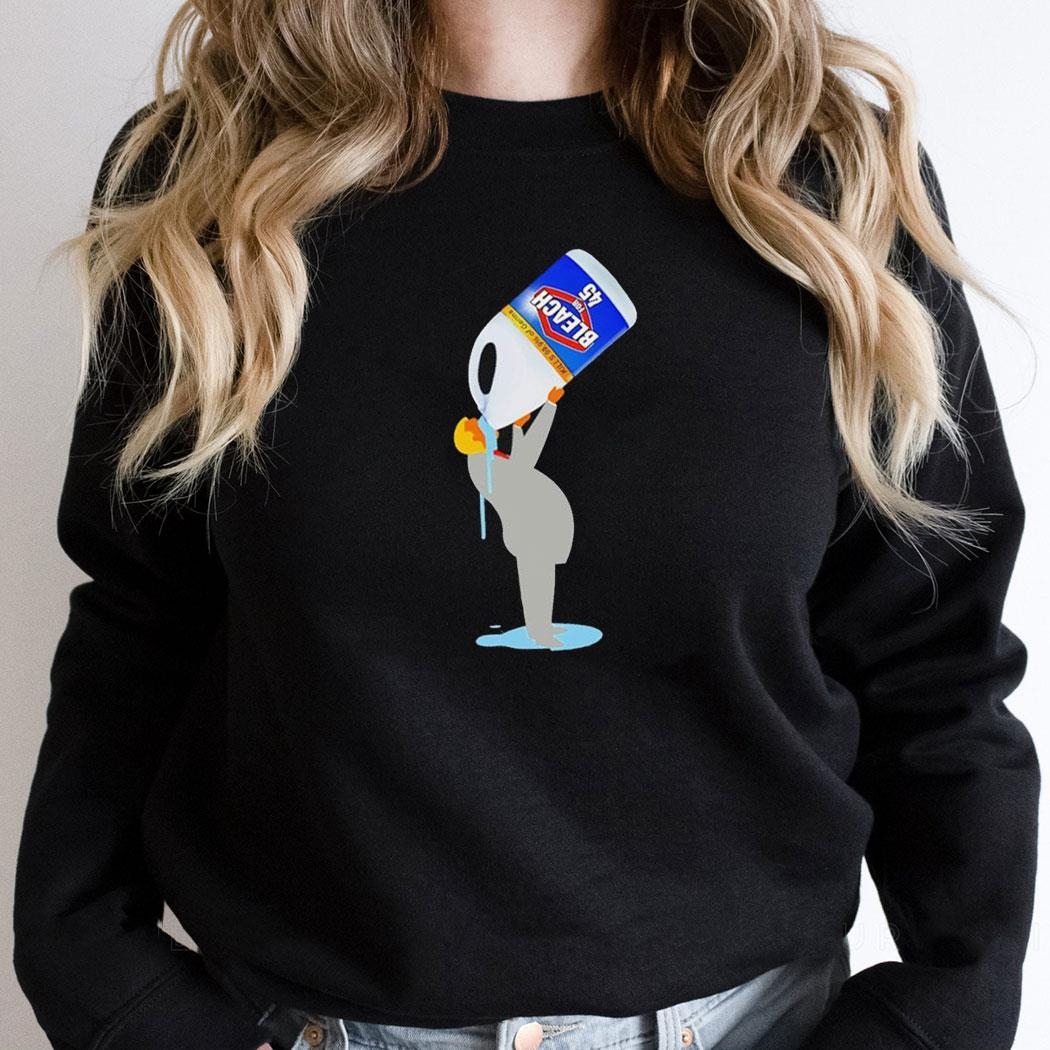 Trump Drinking Bleach For 45 Shirt