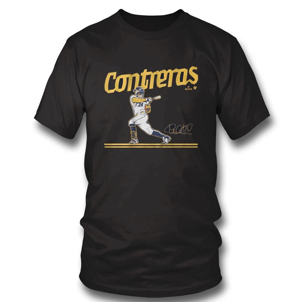 William Contreras Slugger Swing Signature Shirt