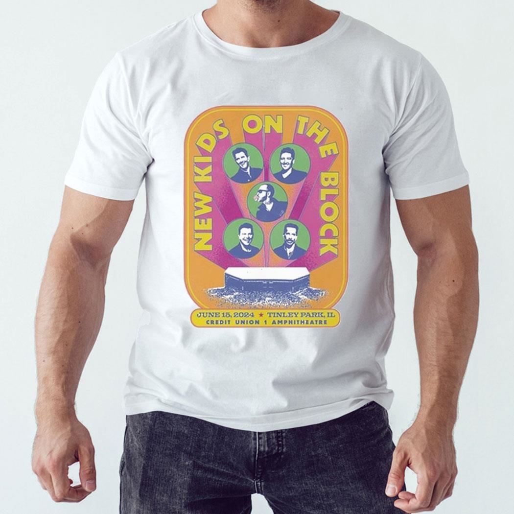 New Kids On The Block Tinley Park Event 2024 Shirt