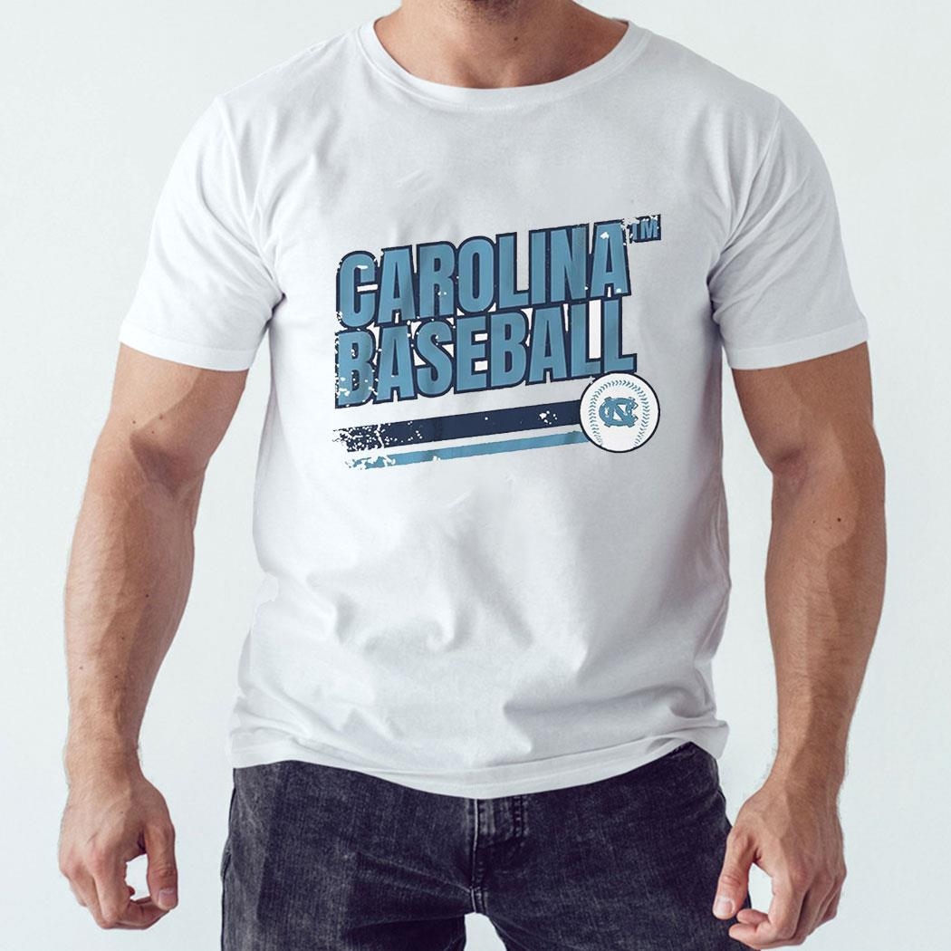 North Carolina Tar Heels Retro Baseball Shirt