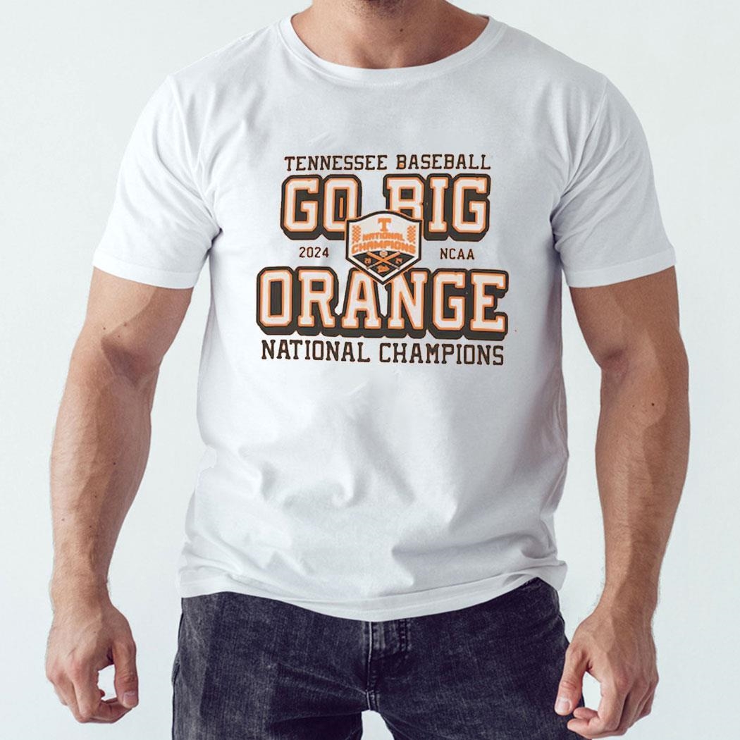 Tennessee Volunteers Champion 2024 Ncaa Mens Baseball College World Series Champions Go Big Shirt