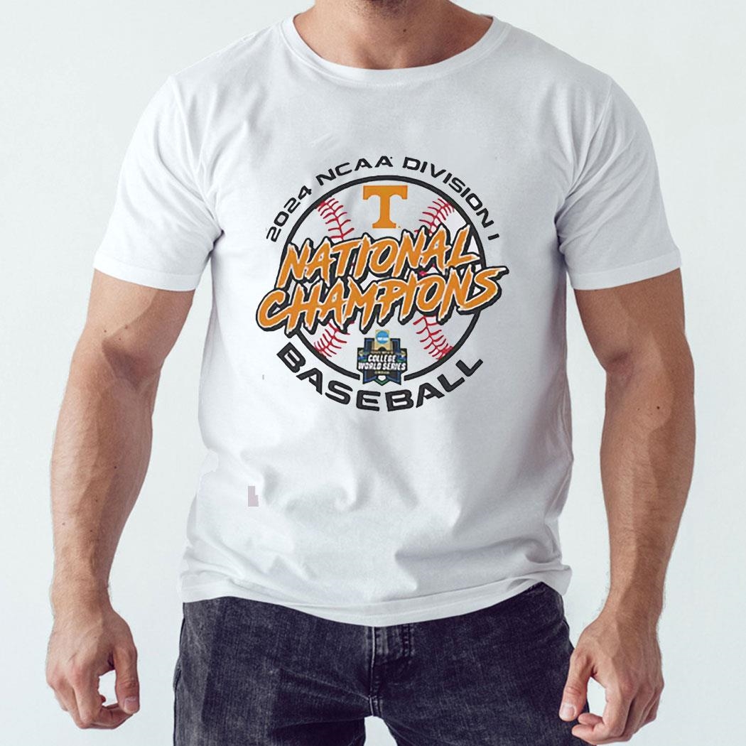 Tennessee Volunteers Champion 2024 Ncaa Mens Baseball College World Series Champions Locker Room Shirt