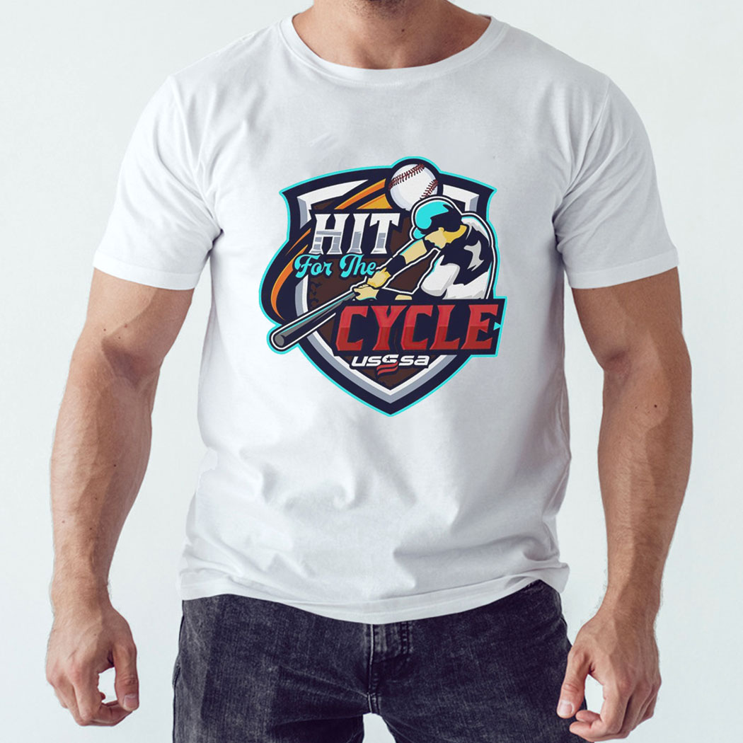 Usssa Indiana Baseball Hit For The Cycle 2024 Tee Hoodie