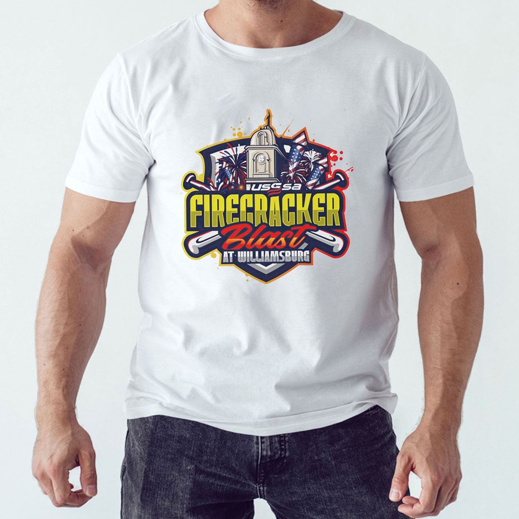 Usssa Virginia Fast Pitch Firecracker Blast At Williamsburg 2024 Tee Hoodie