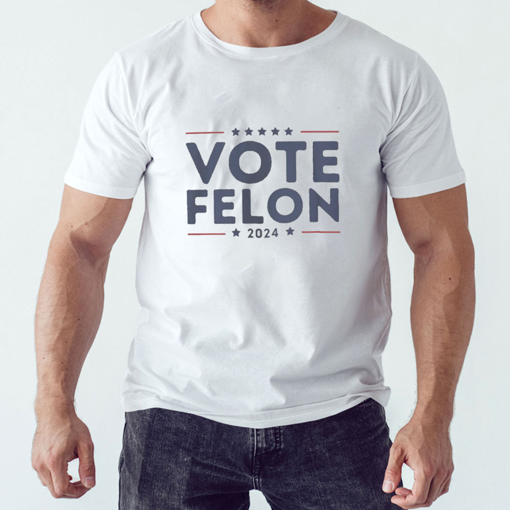 Vote Felon 2024 Trump 34 Coulds Tee Hoodie