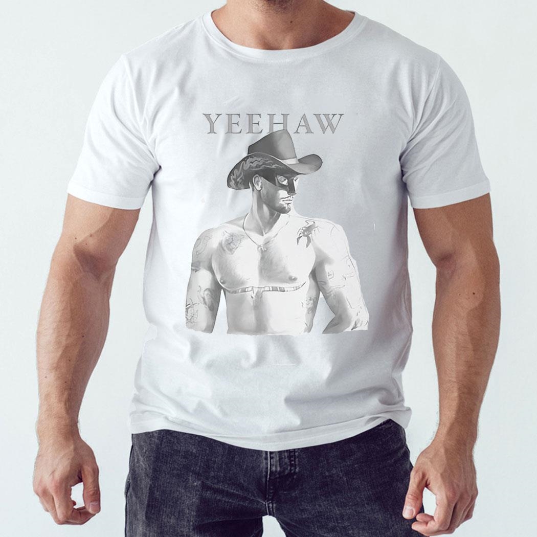 Yeehaw Cowboy Shirt Hoodie