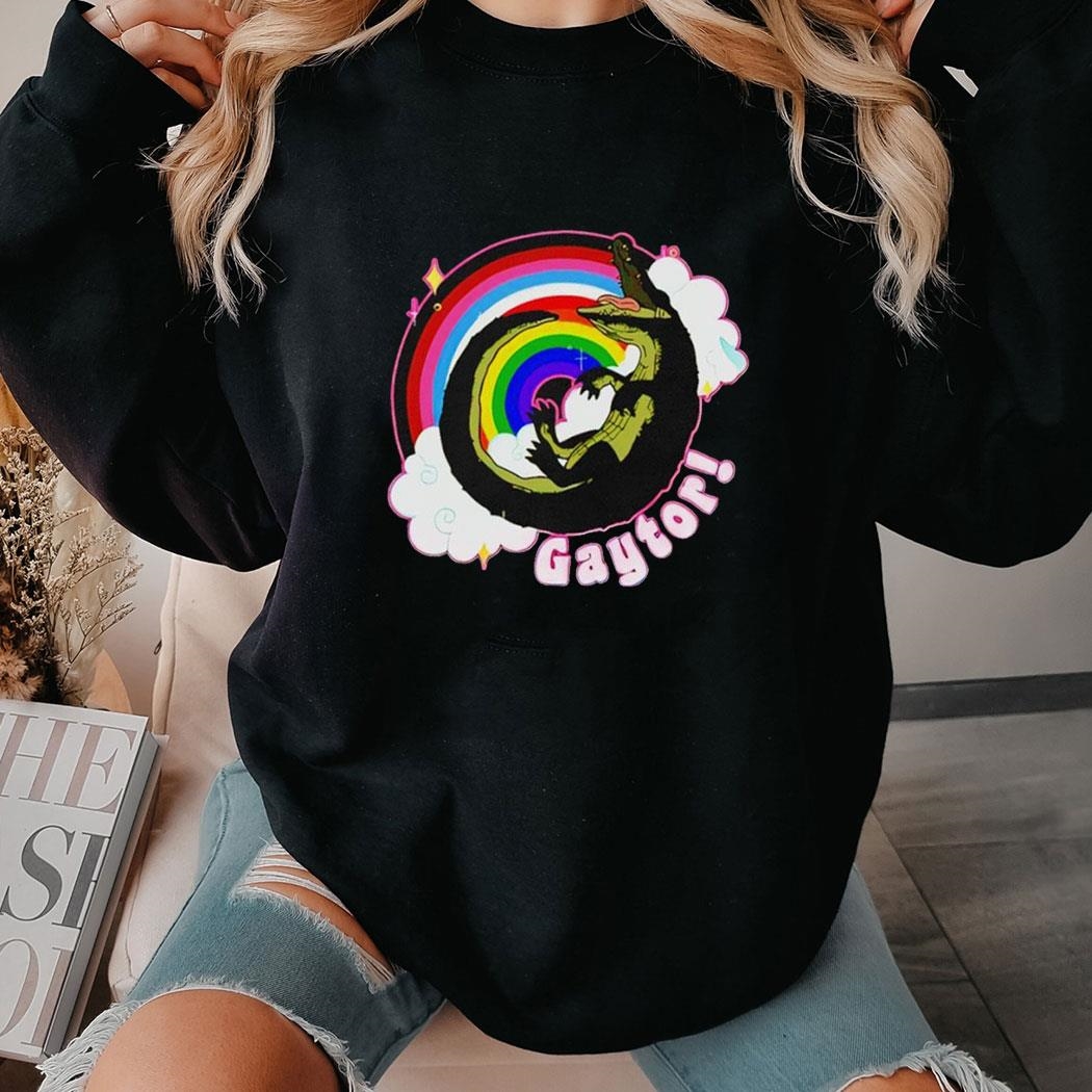 Gatorsdaily Pride Gaytor Tee Hoodie