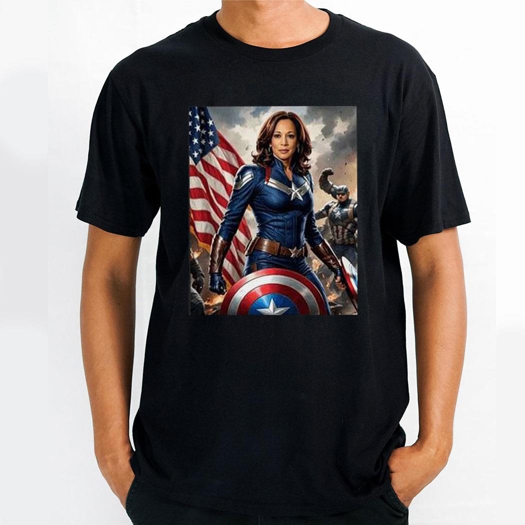 Vets For Harris 2024 Super Heroes Meme Shirt