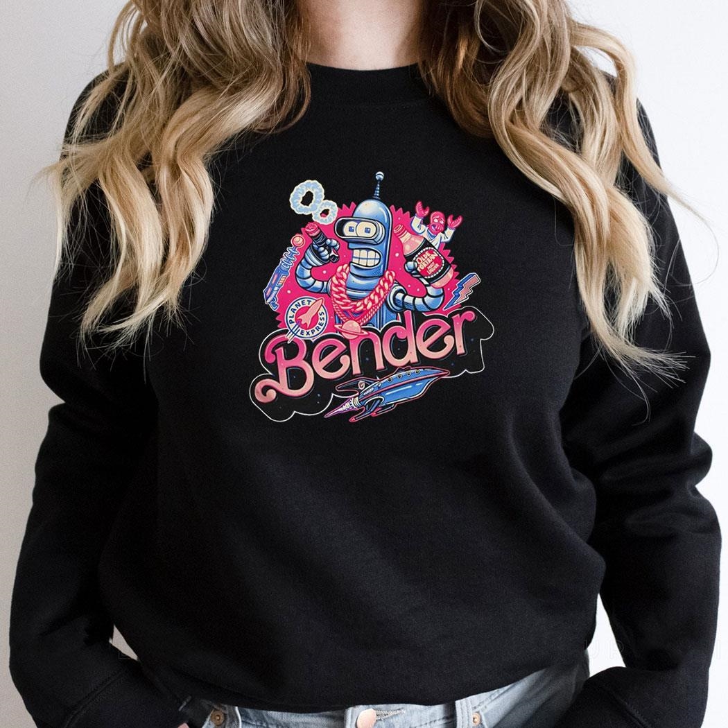 Bender X Barbie Pink Future Ahead Of Us Shirt