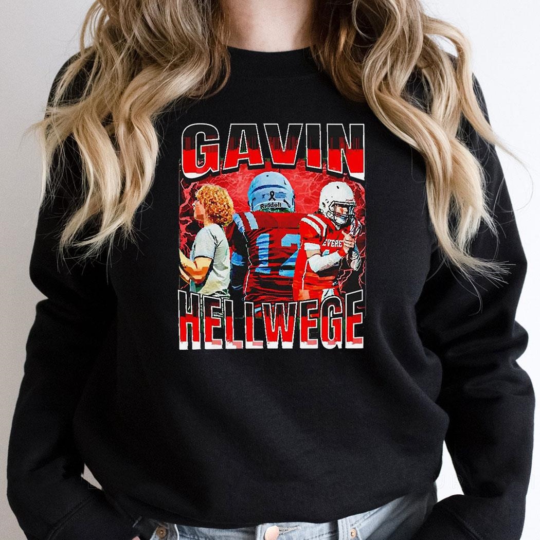 Gavin Hellwege 12 Football Shirt Hoodie