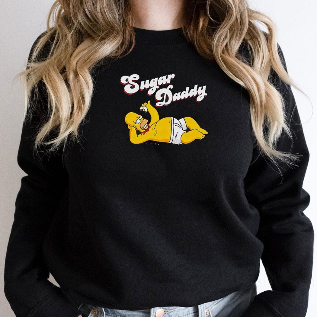 Homer The Simpsons Sugar Daddy Shirt