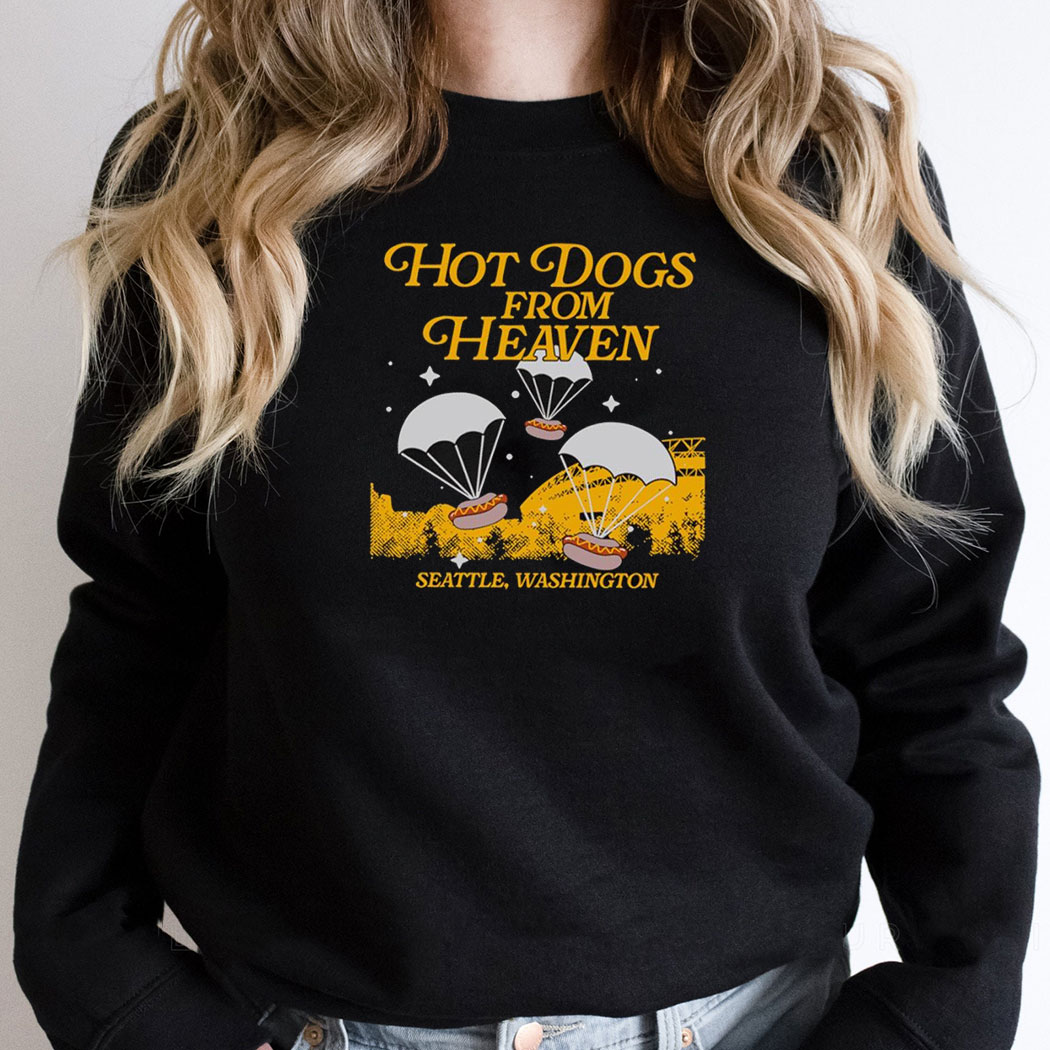 Hot Dogs From Heaven Seattle Mariners Baseball Washington Shirt Hoodie