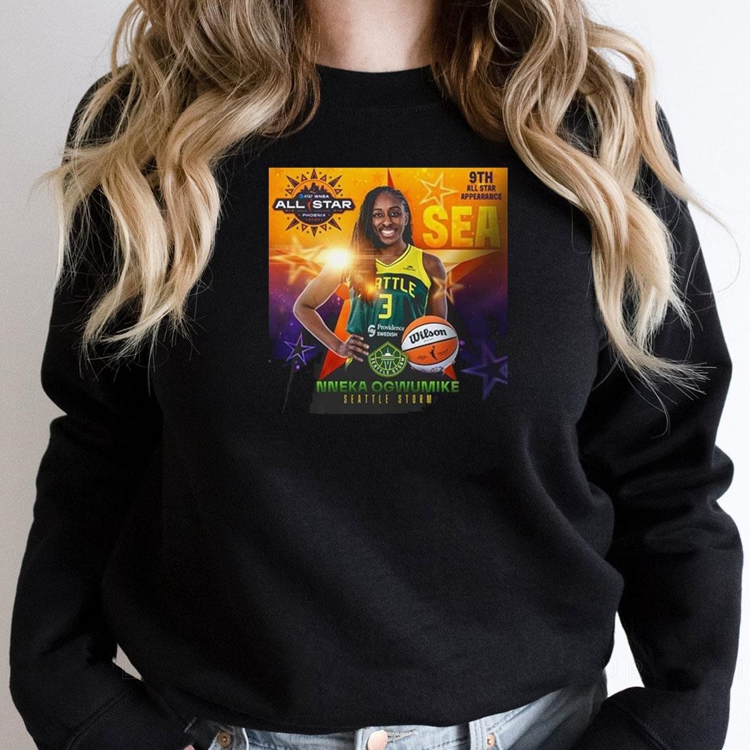 Nneka Ogwumike Of The Seattle Storm 2024 Wnba All Star Phoenix 2024 Poster Shirt