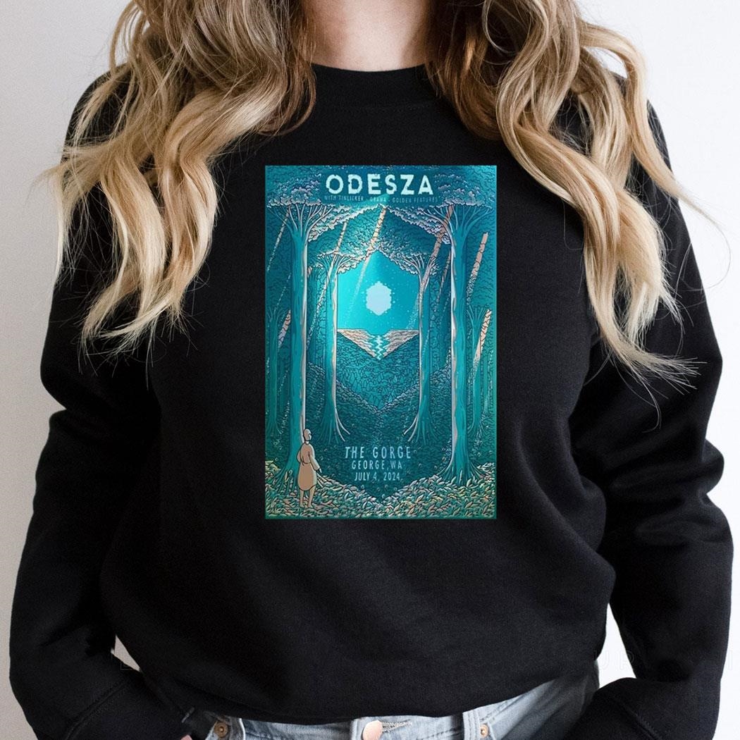 Odesza July 4 2024 Gorge Amphitheatre George Wa Poster Shirt