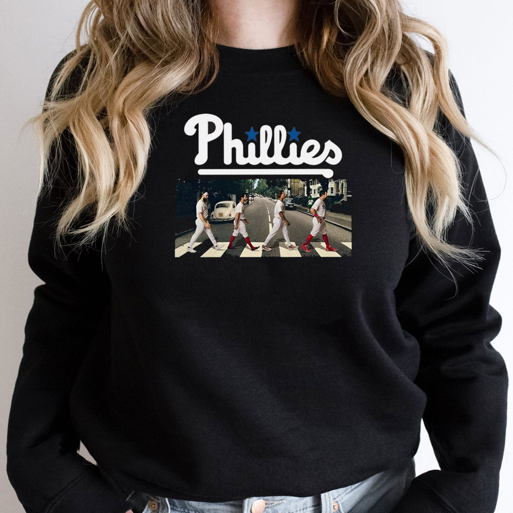 Philadelphia Phillies Players Abbey Road Shirt Hoodie