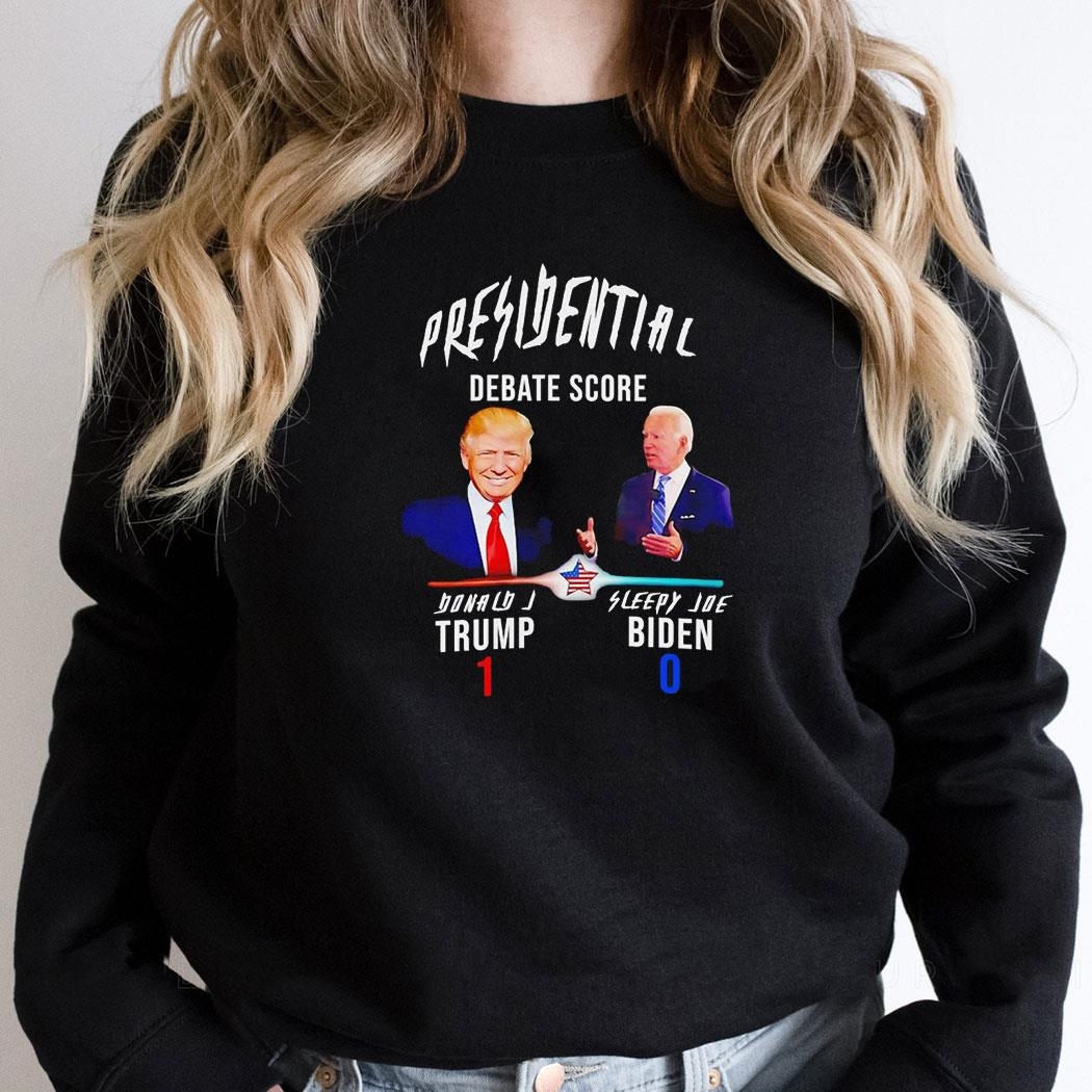 Presidential Debate Score Trump 1 Biden 0 Shirt